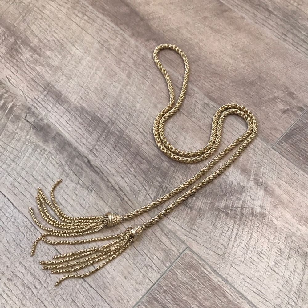 Kendra Scott Gold Rope necklace!!